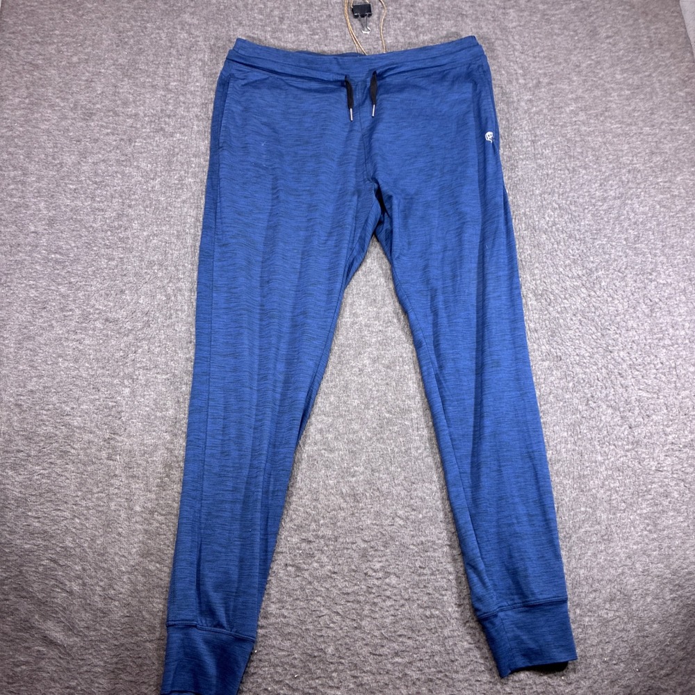 Born Primitive Joggers Mens Large Blue Space Dye‎ Athletic Lounge